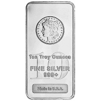 Silver Morgan Highland Mint Bar - 10oz